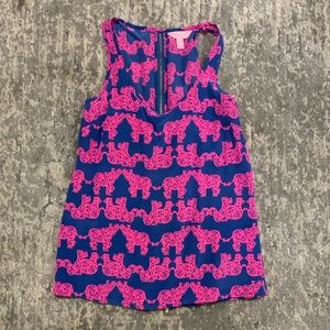 Lilly Pulitzer elephant tank top